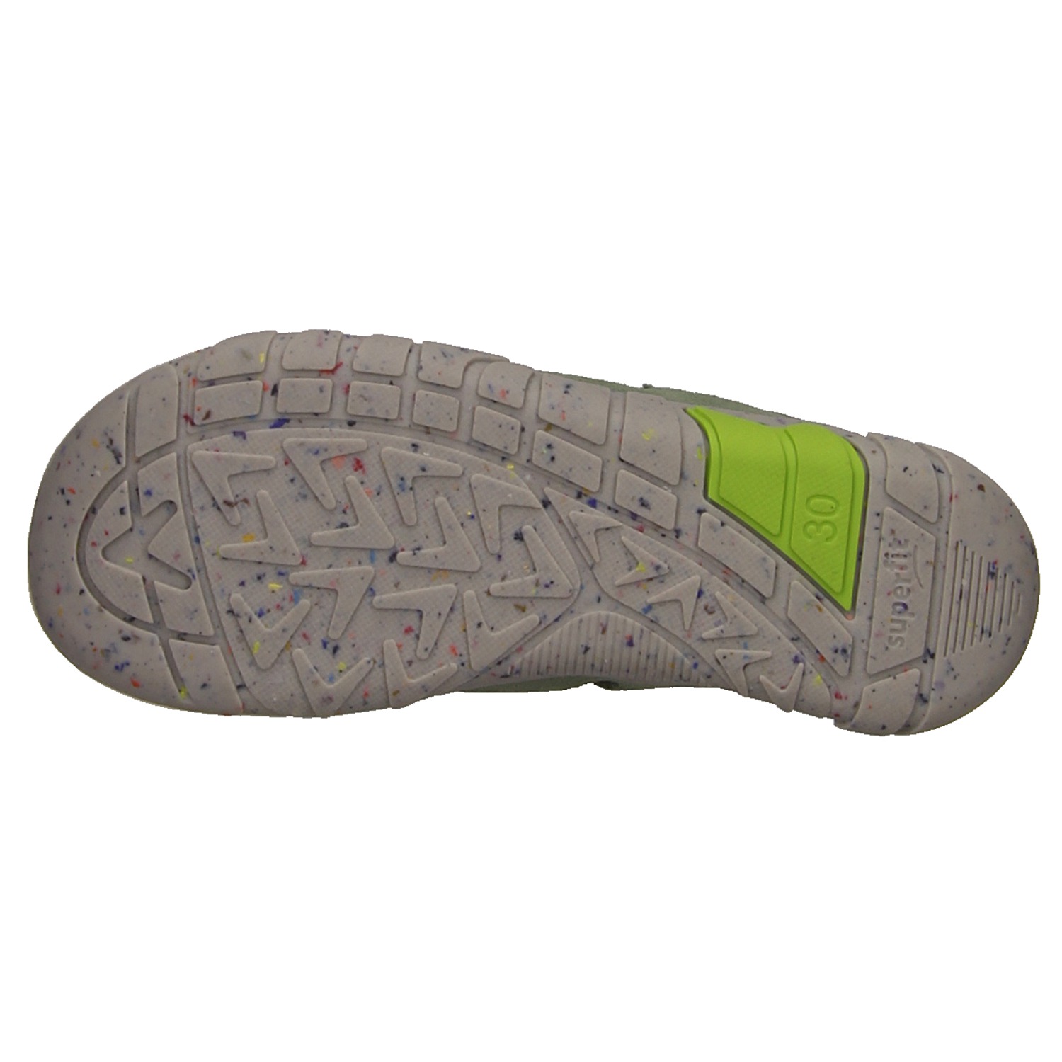 Superfit Schnürschuh hellgrün grün