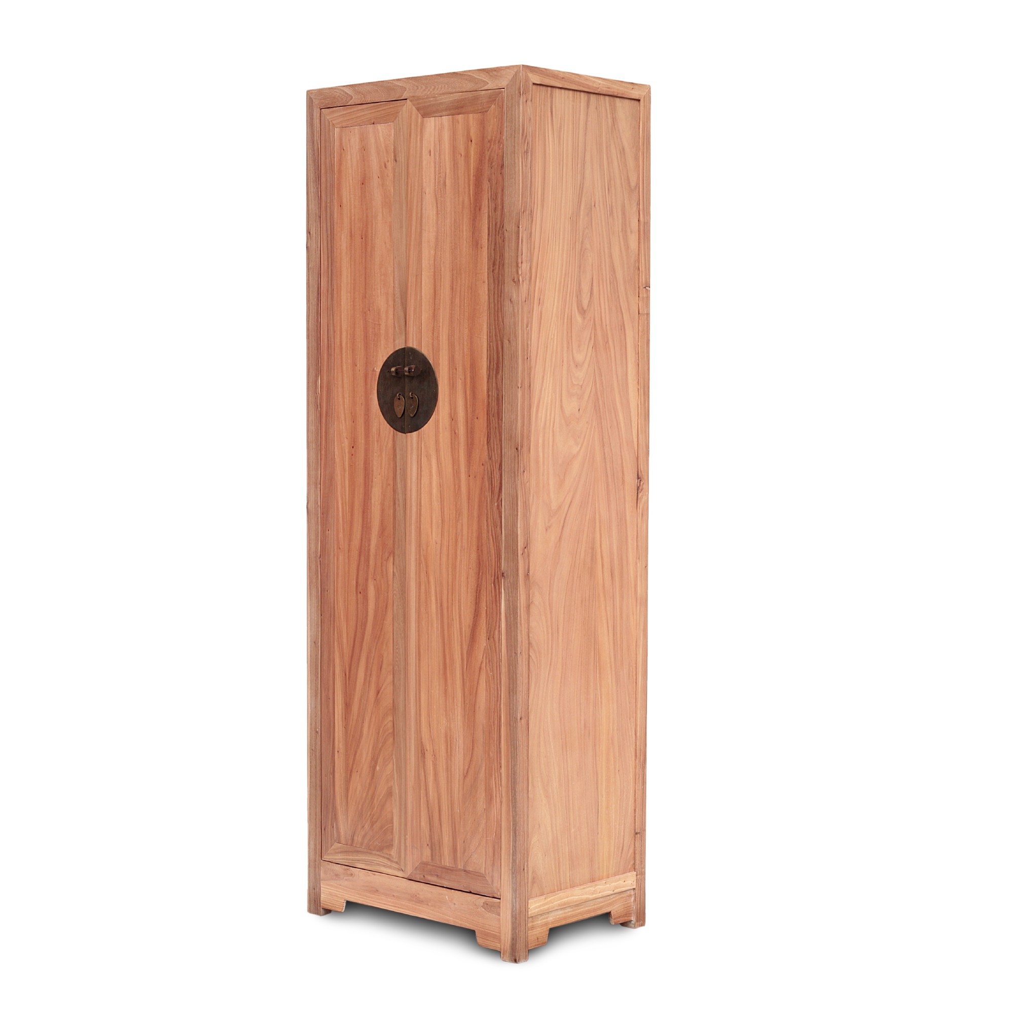 Schrank mit 2 Türen, natur, H 180 cm, B 62 cm, T 42 cm von fischer's lagerhaus
