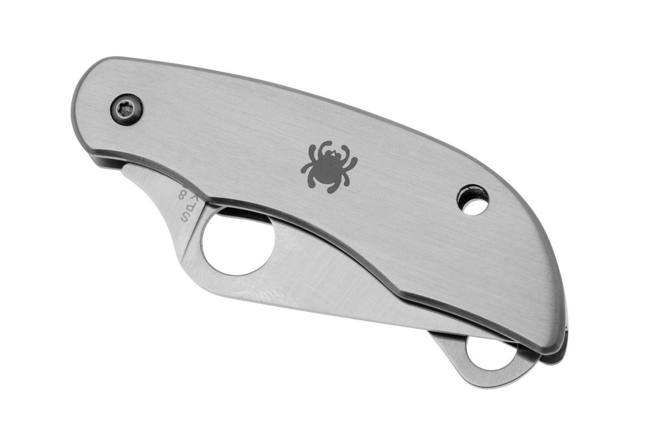 Spyderco Clipitool Plain/Serrated C176P-S Stainless Steel, zakmes