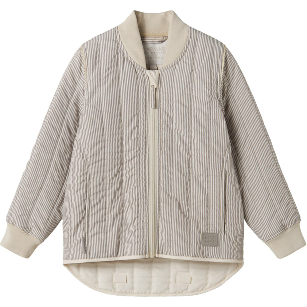 Køb MarMar Termo Dark Brown Stripe Orry Termojakke