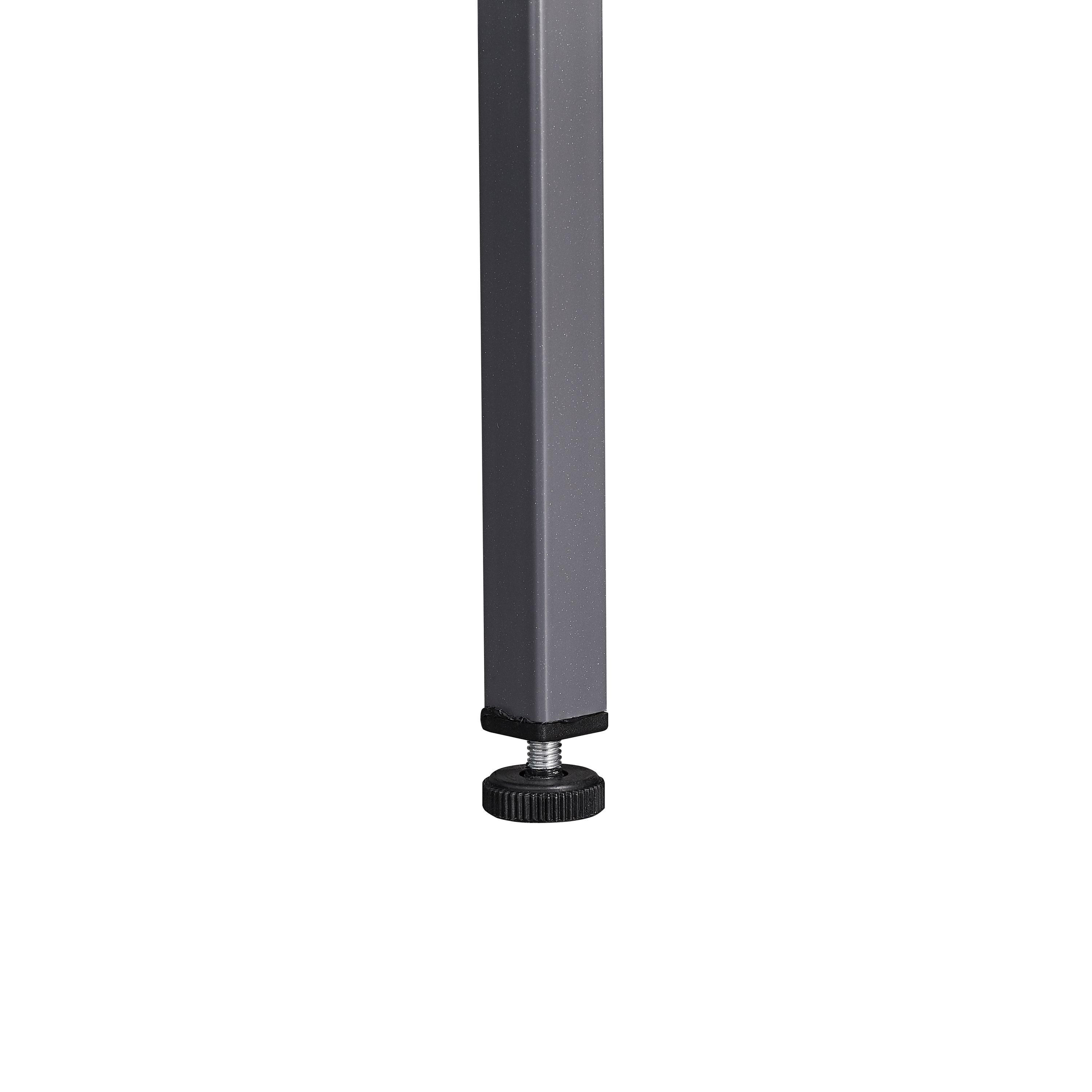 Kommode Metall KLAUS 80 x 101 cm anthrazit