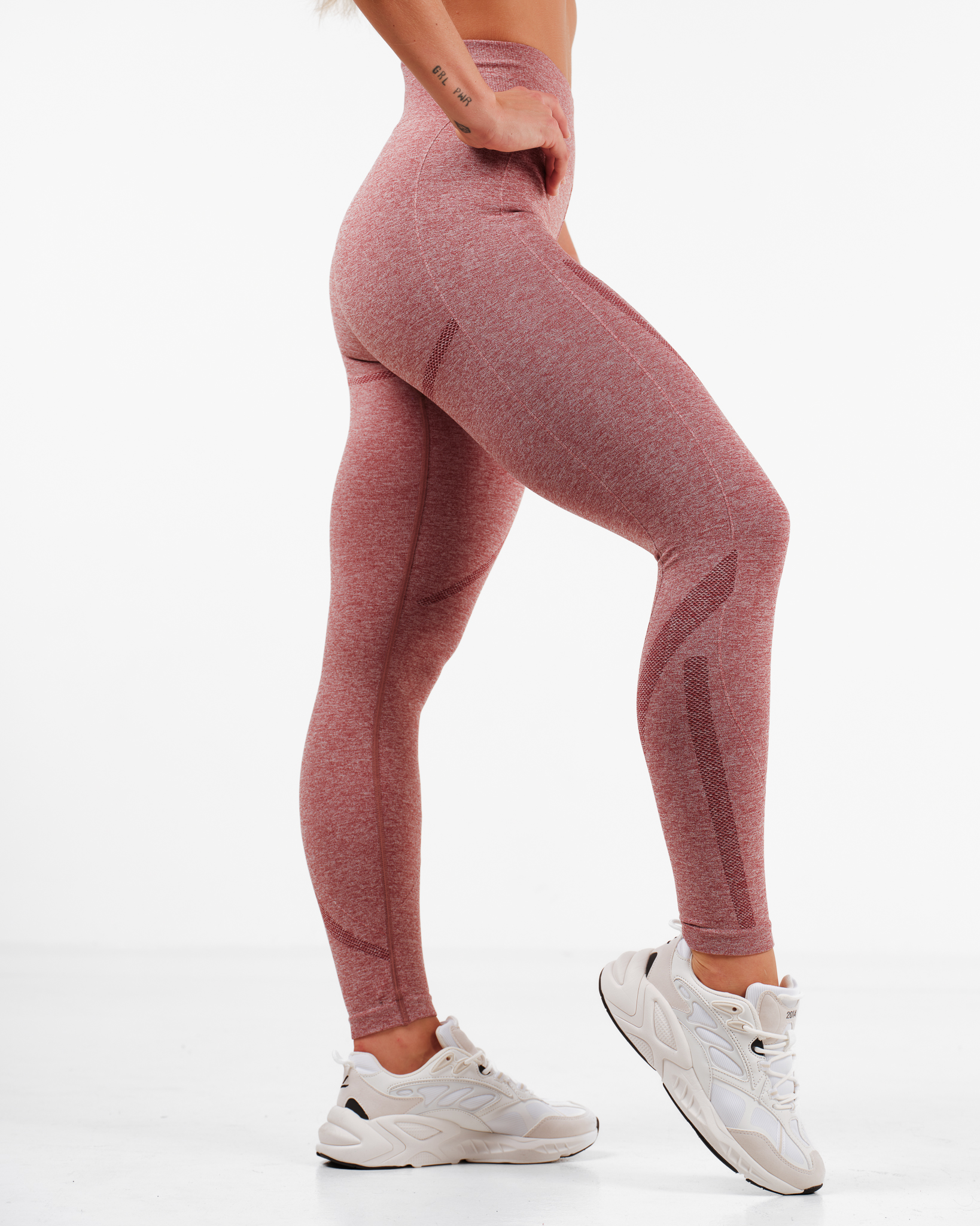 LEVITY Sustainable Habits Tights Red Clay Marl