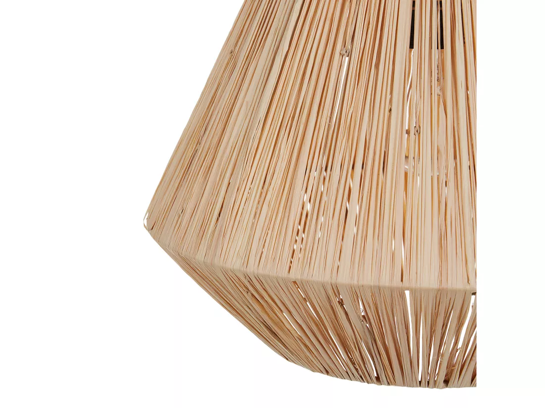 Lampe suspension DAMIT Osier Naturel
