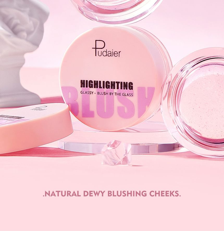 Pudaier - Temperatuurverandering Glazige Highlighting Blush