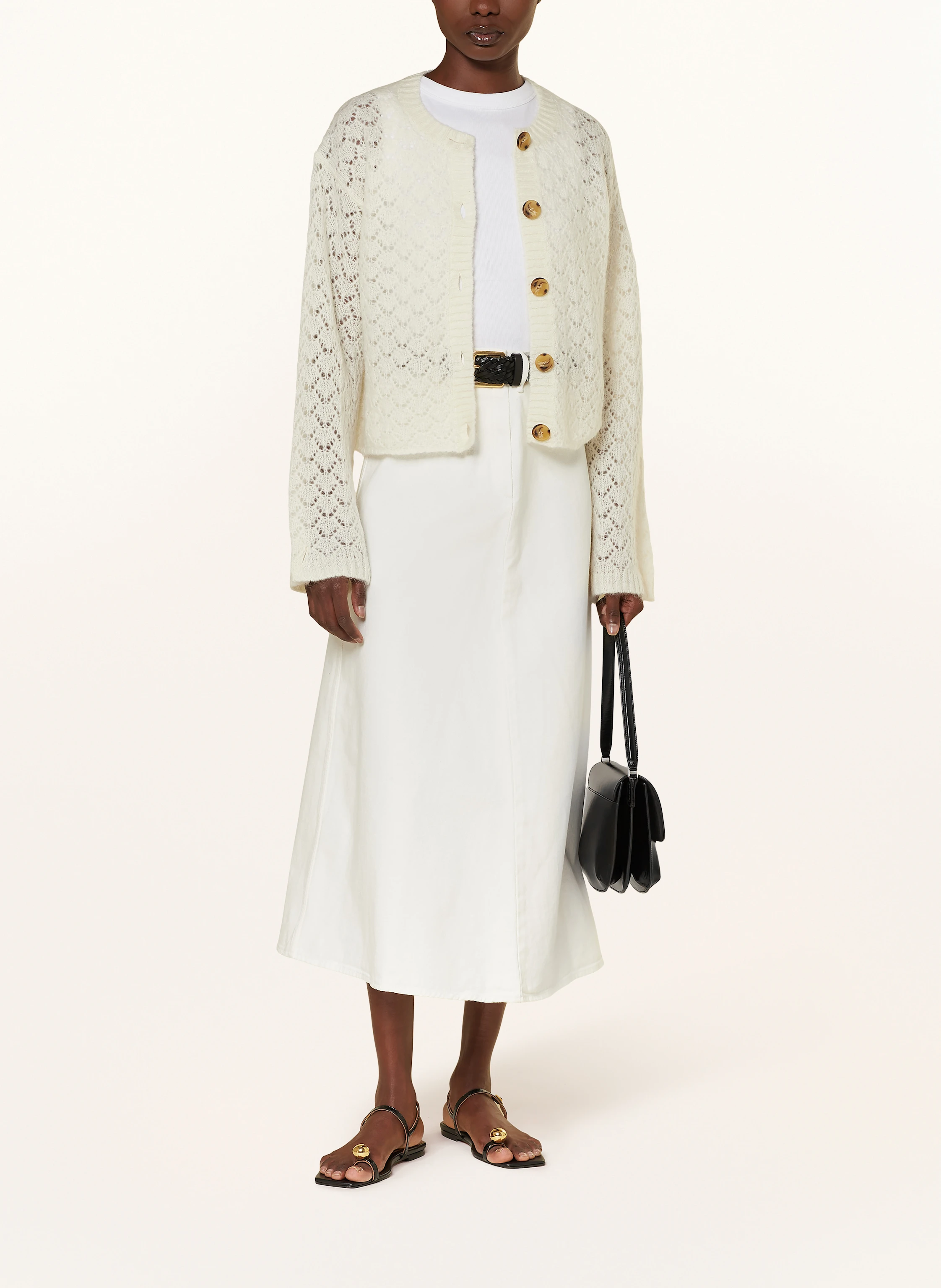 BY MALENE BIRGER Strickjacke CIERROU mit Mohair