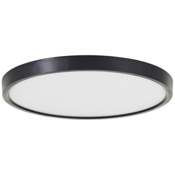Brilliant LED plafondlamp Galo zwart Ø30 cm 2600 lm