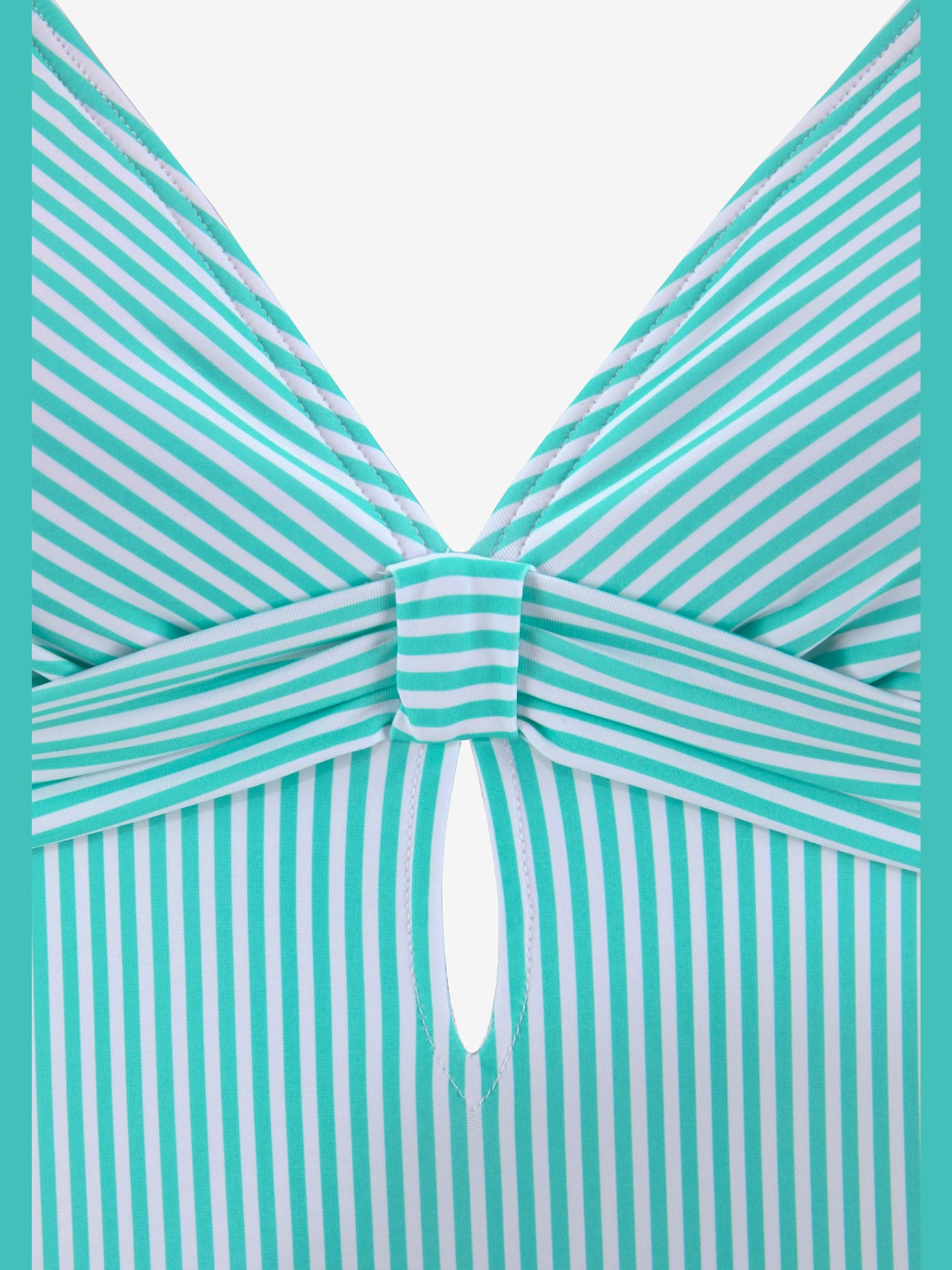 Maillot de bain motif rayé marin