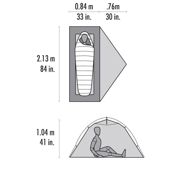 Tente bivouac MSR ACCESS 1 UNI