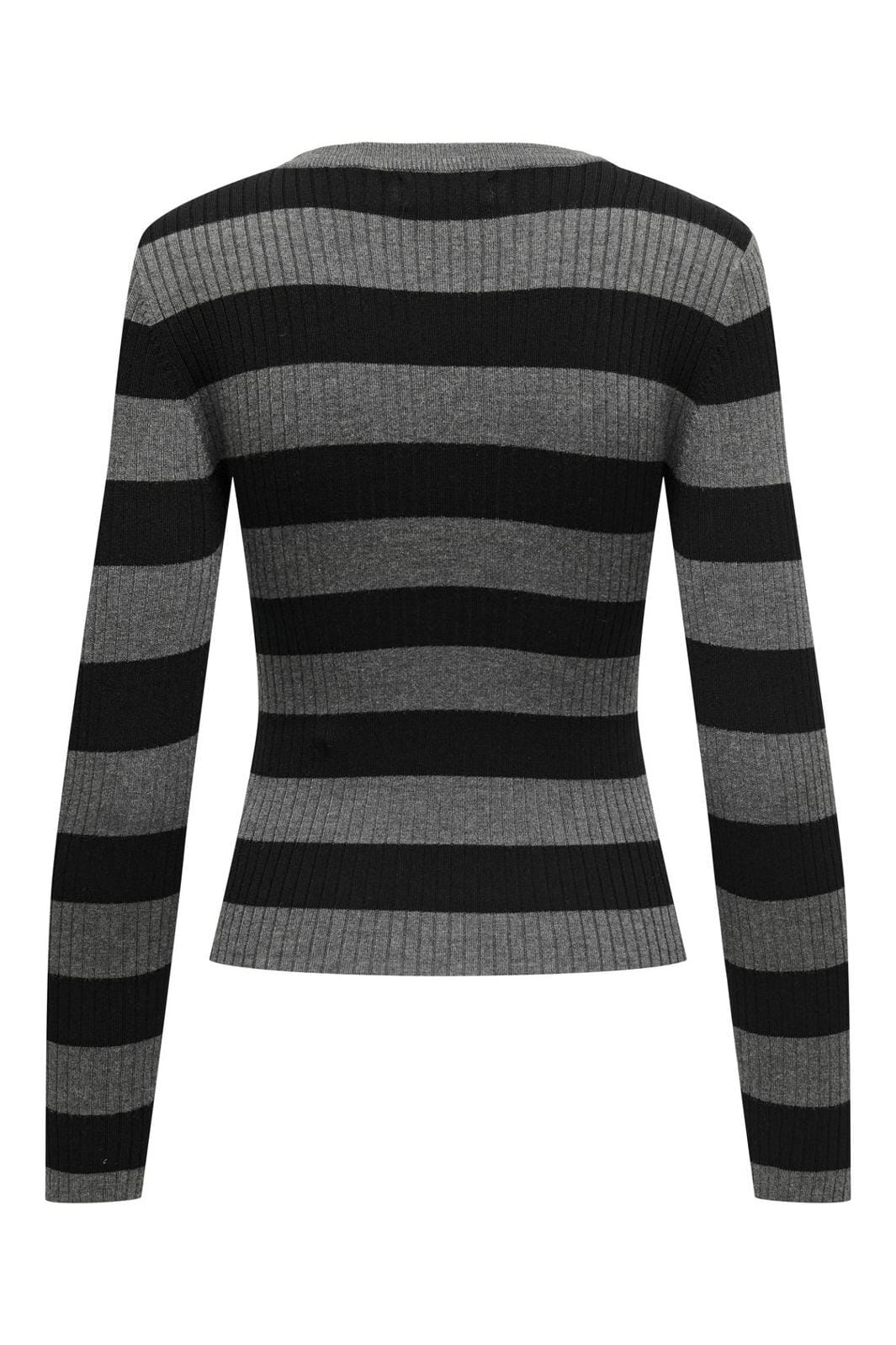 JDY JDYplum L/S O-Neck Pullover Knt 4622691 dark grey melange black