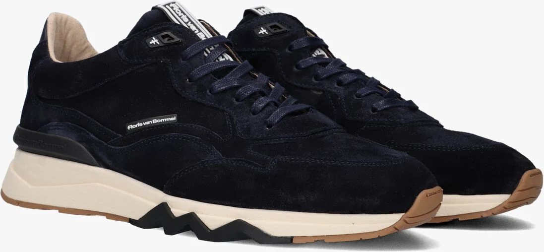 FLORIS VAN BOMMEL blauwe floris van bommel lage sneakers sfm-10136