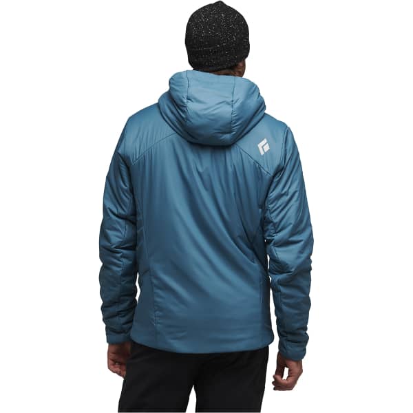 Doudoune ski de randonnée BLACK DIAMOND M FIRST LIGHT STRETCH HOODY CREEK BLUE