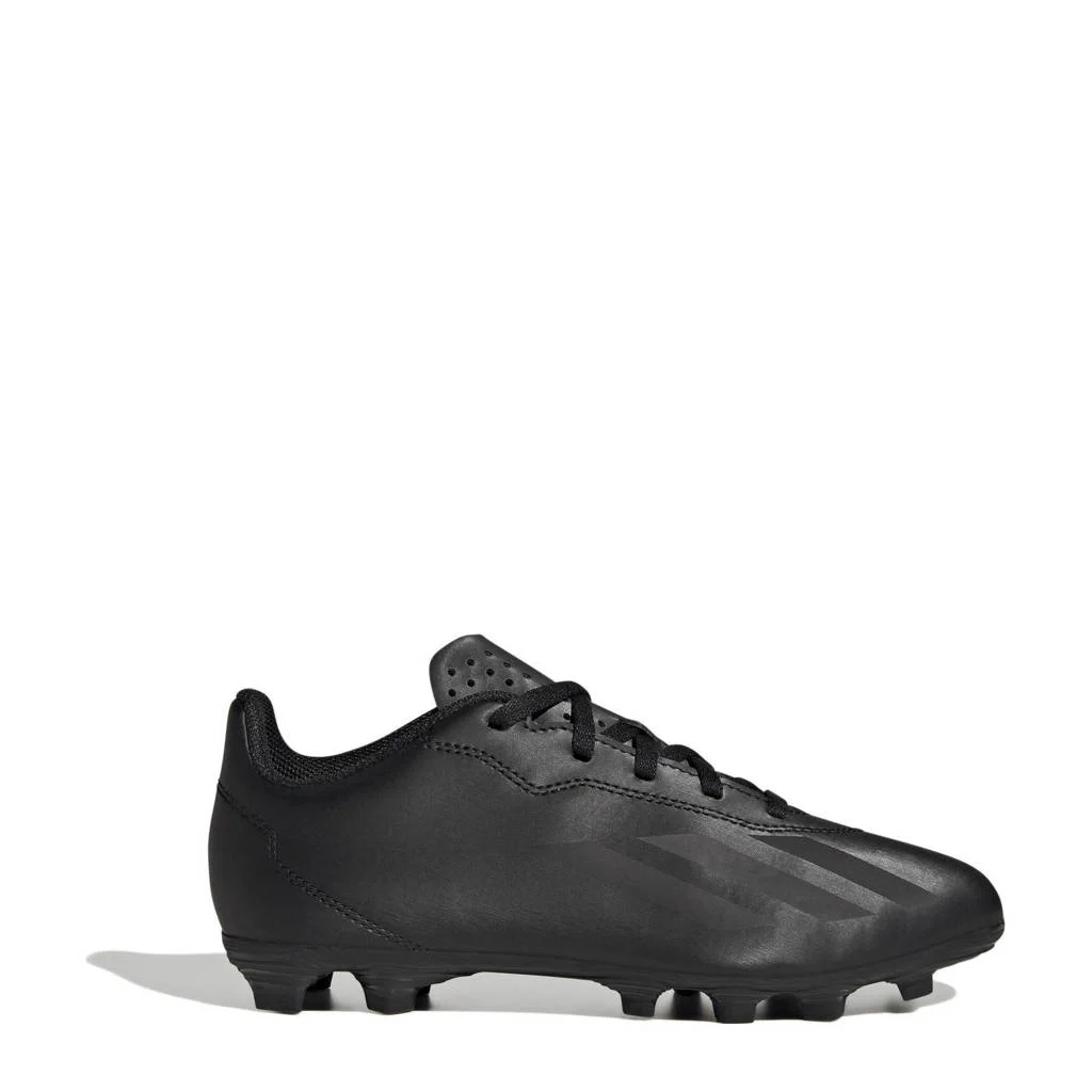 adidas X Crazyfast.4 junior voetbalschoenen zwart