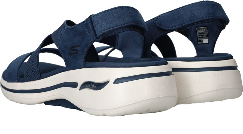 Skechers Go Walk Arch Fit Sandalen Blauw Dames