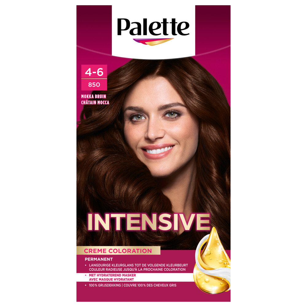 Poly Palette Intensive Oil-Care Color Haarkleuring 850 Mokka Bruin
