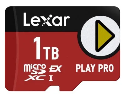 Lexar LMSXPS0001T-BNNNG hukommelseskort 1 TB MicroSD