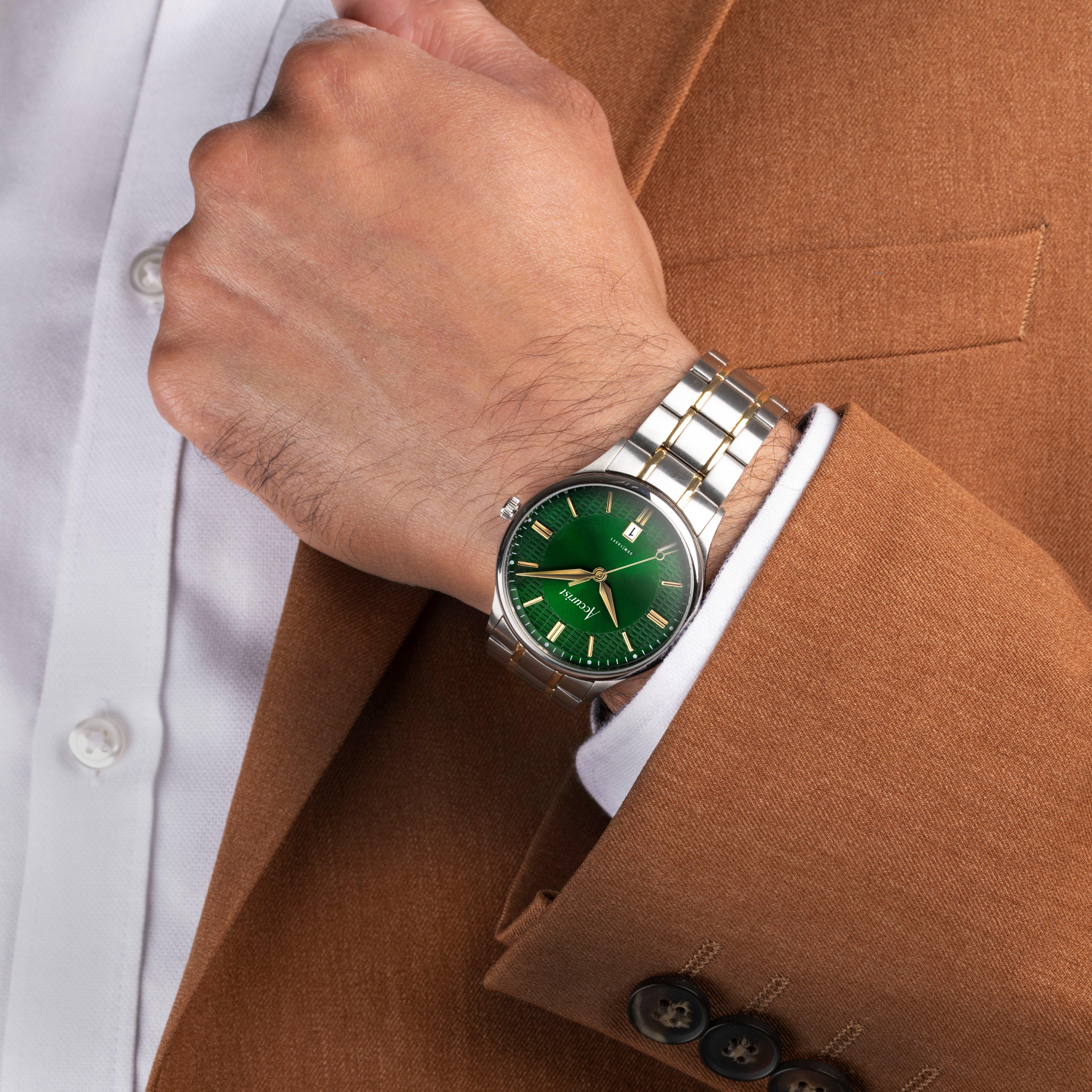 Accurist Classic Mens Stainless Steel Classic Analogue Quartz Watch