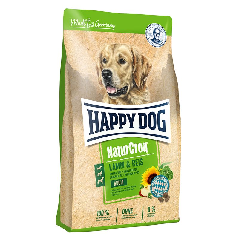 Happy Dog NaturCroq agneau & riz