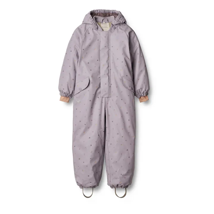 Wheat Combinaison de Ski Fleurie Ludo | Mauve