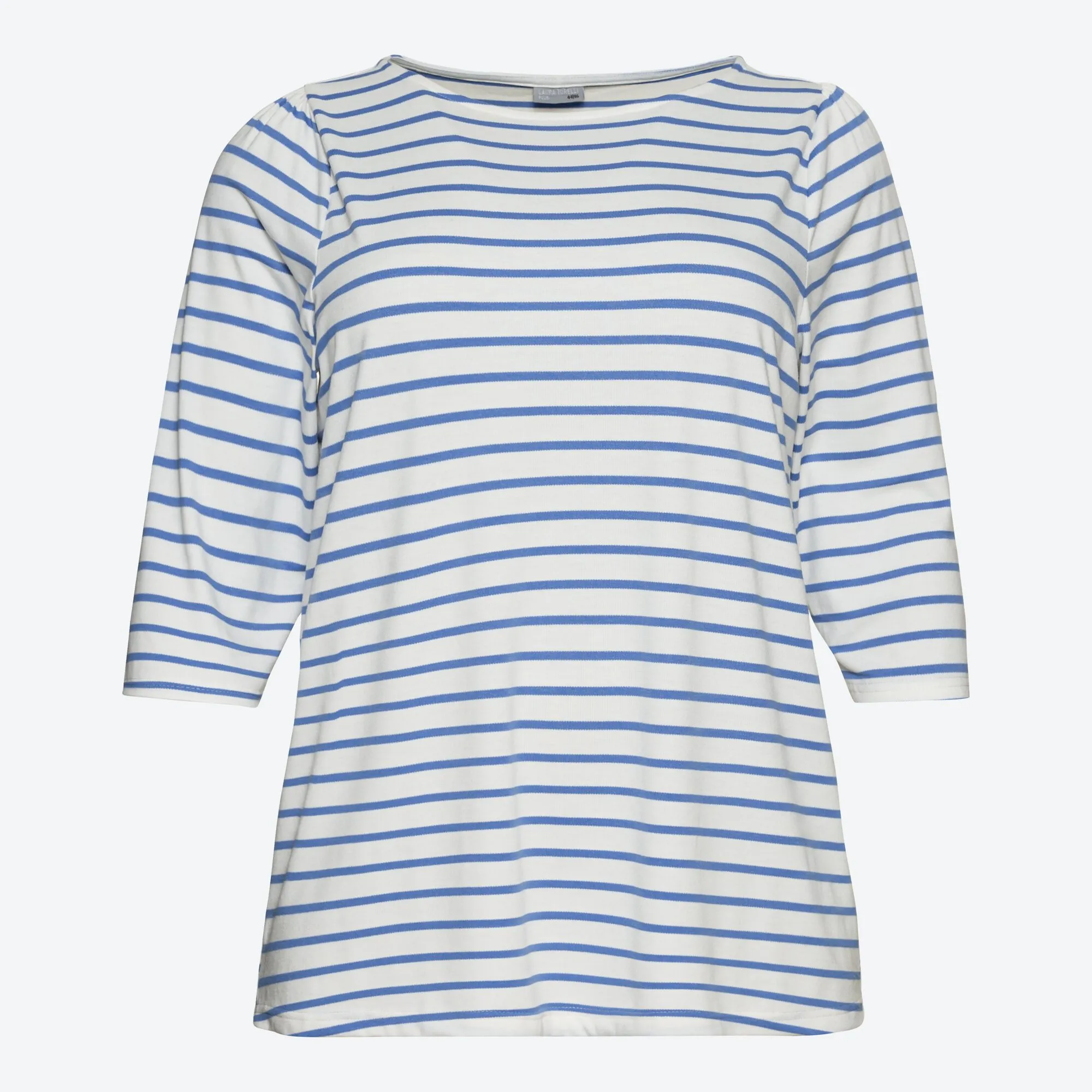 Damen-Shirt mit Streifenmuster, große Größen