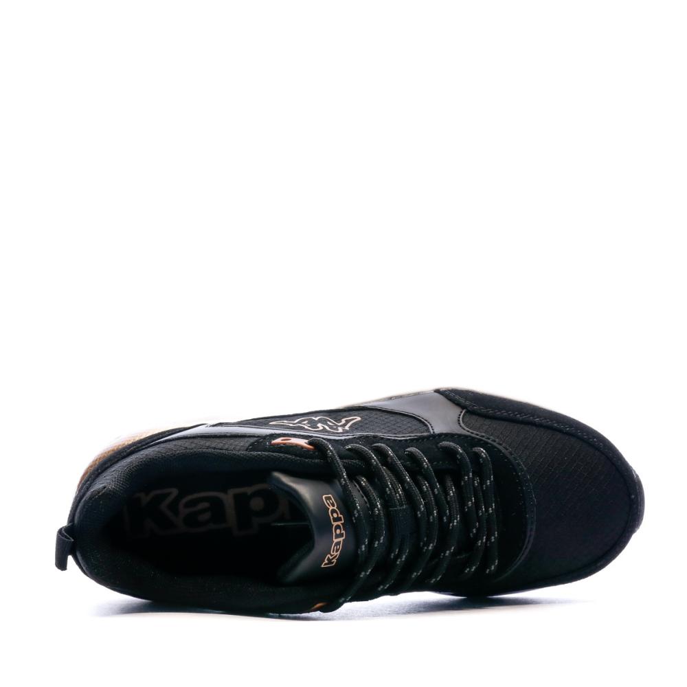 Kappa Baskets Noir/Rose Gold Femme Kappa Brady
