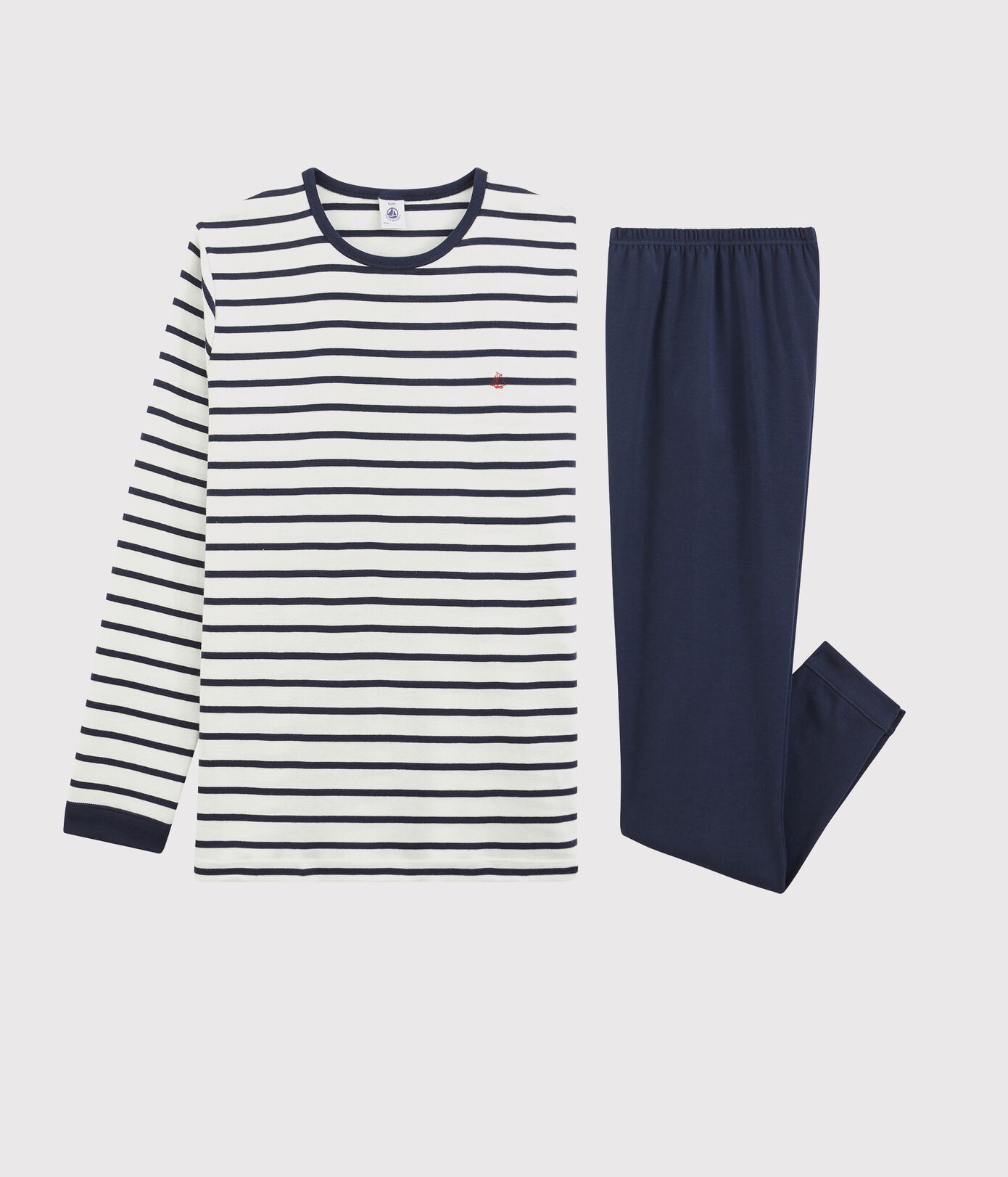 Pyjama marinière petit garçon en coton