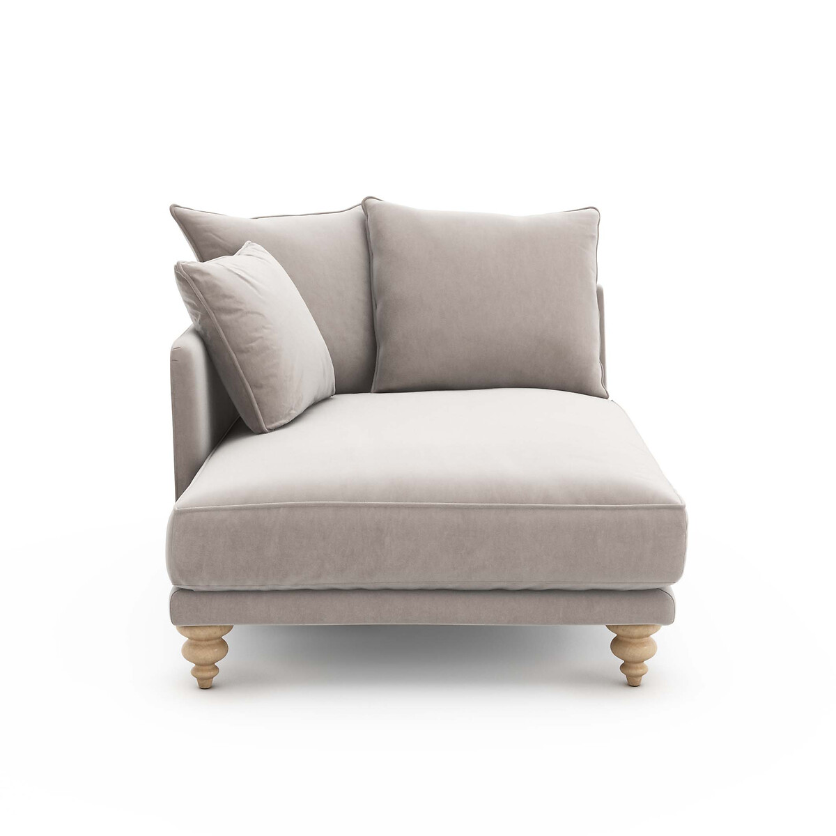 AM.PM<br>Cadeira longa em fluweel, Lazare
