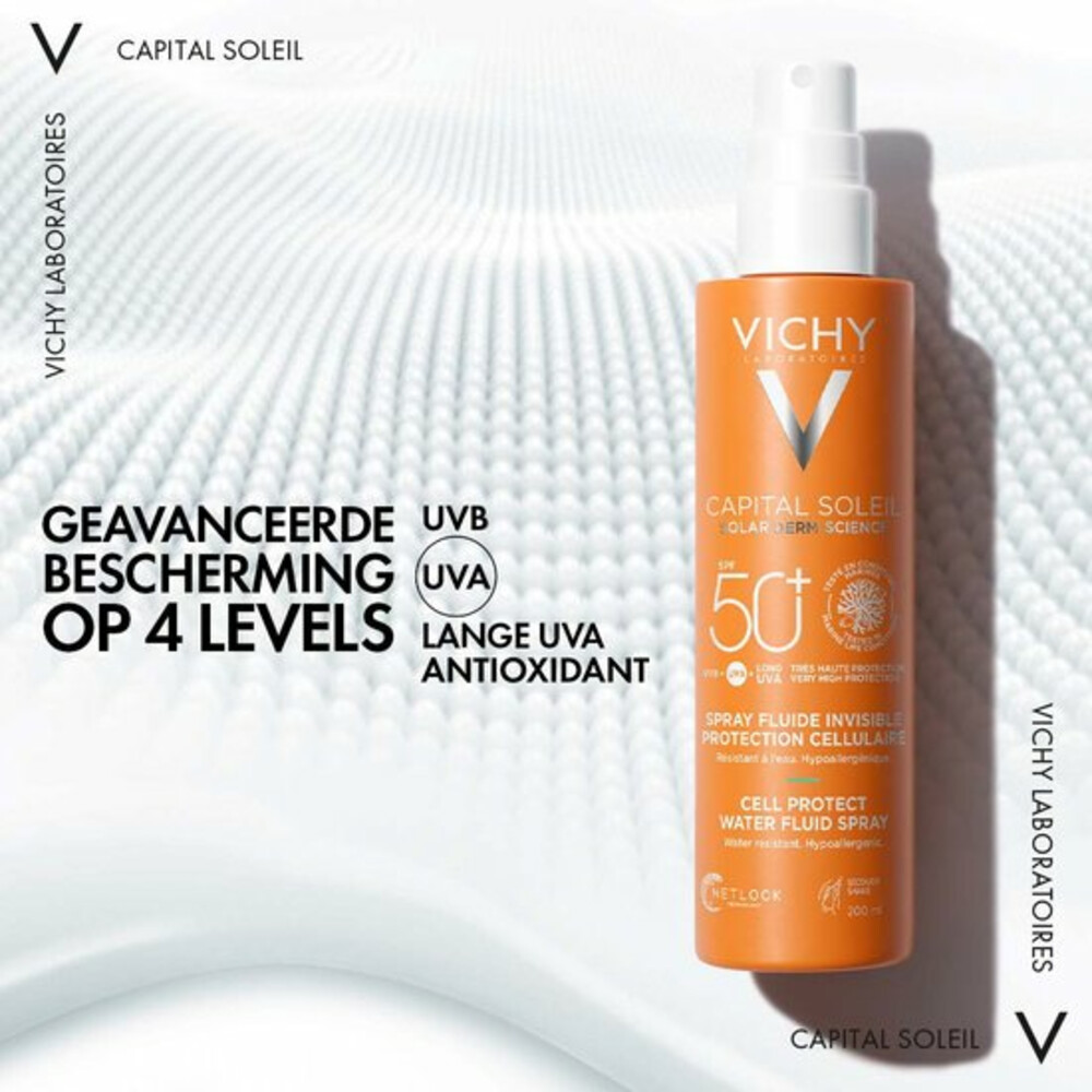 Vichy Capital Soleil UV Cell Protect Fluide Spray SPF 30200 ml