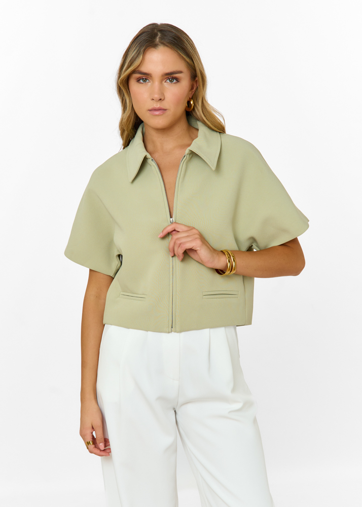 Phien top salie groen
