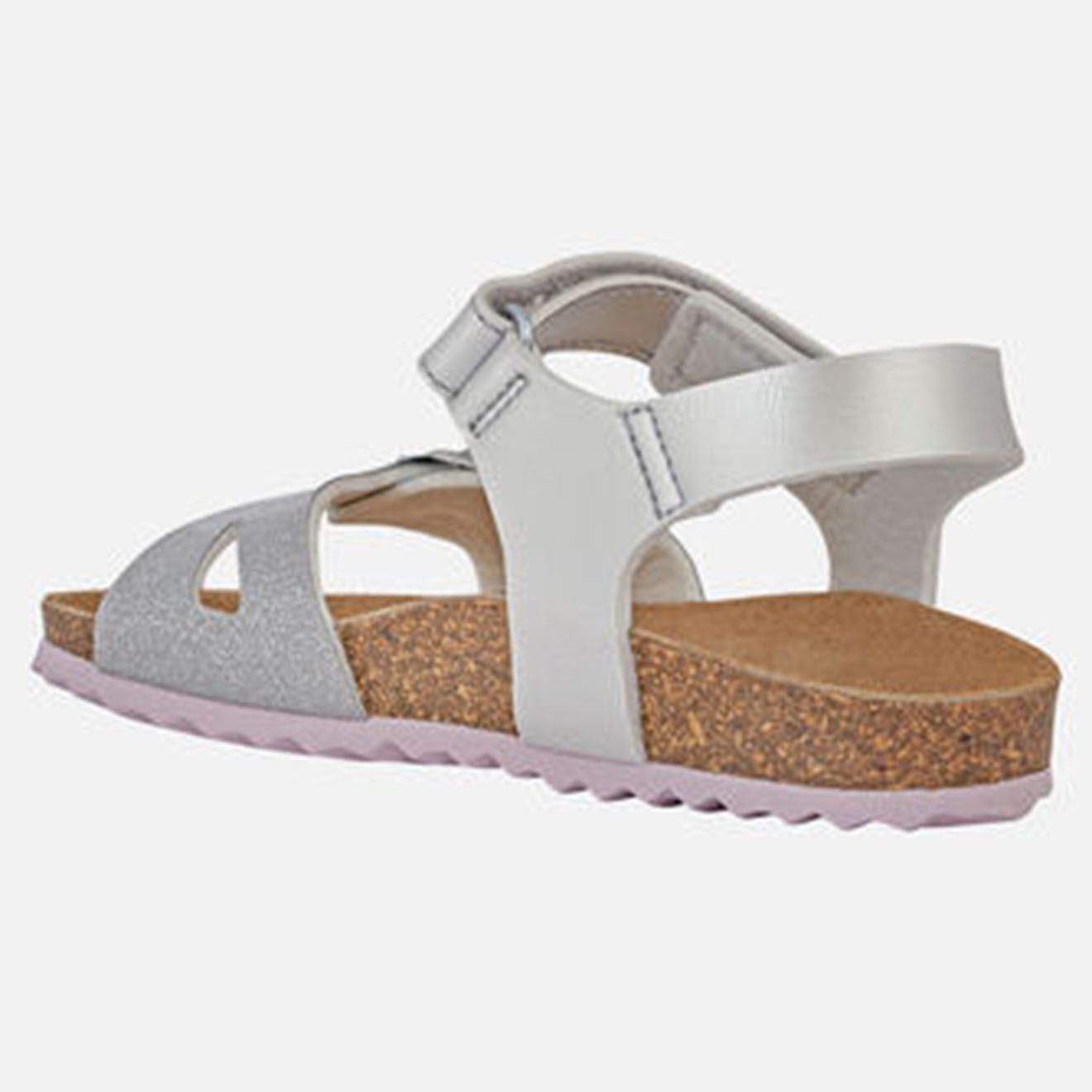 Geox Sandales Adriel argentées