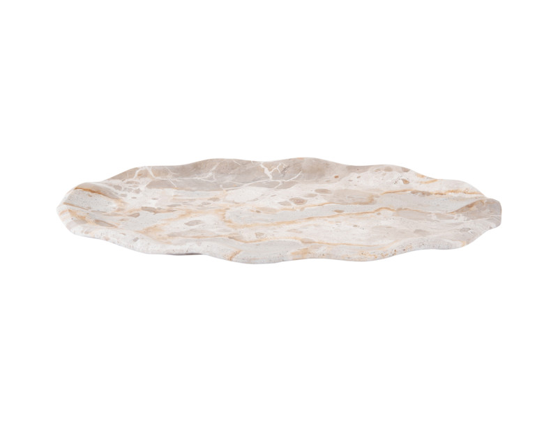 Tray Waved Oval Large PT4215BR Brown