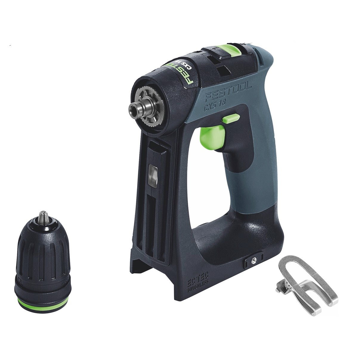 Festool CXS 18-Basic Accuboormachine 18 V 40 Nm Borstelloos (576882) + Systainer - zonder accu, zonder lader