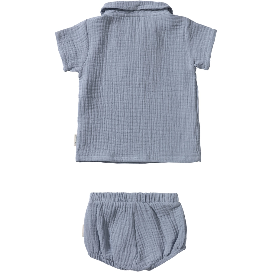 Sterntaler Set Shirt mit Hose Maritim graublau