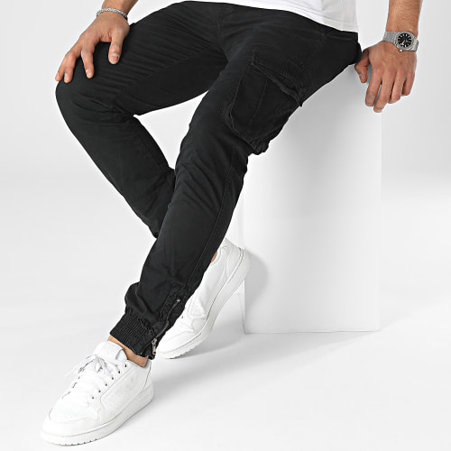 Pantalon Cargo Noir