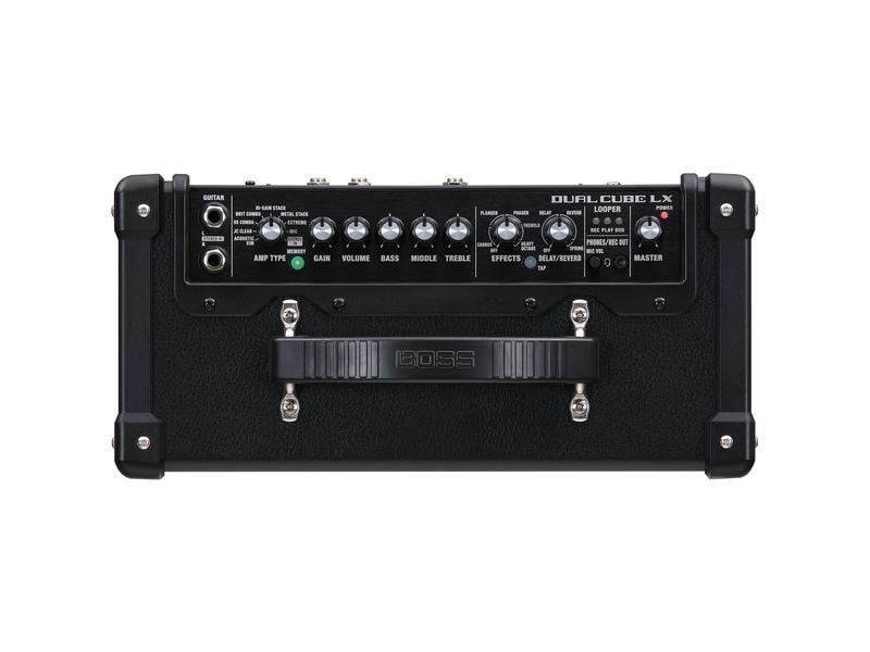 BOSS Combo Dual Cube LX Extrem vielseitiger Desktop-Verstärker mit professionellen Sounds und Effekten