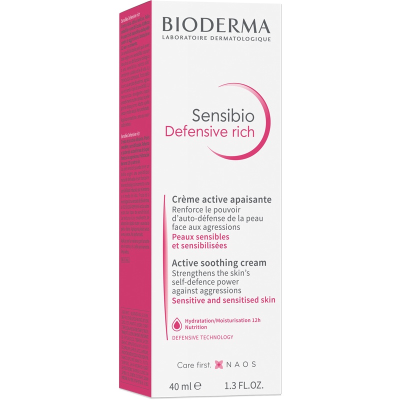 Bioderma Sensibio Defensive Rich Soothing Cream 40 ml