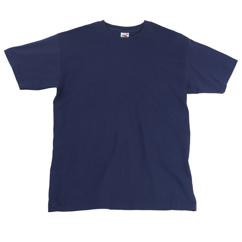Camiseta básica de manga curta Fruit Of The Loom de qualidade premium