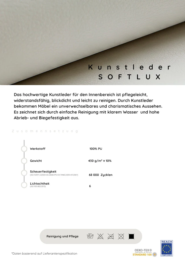 COLLECTION AB Schlafsofa »Moritz« mit Bettfunktion und Bettkasten, komfortabler Federkern