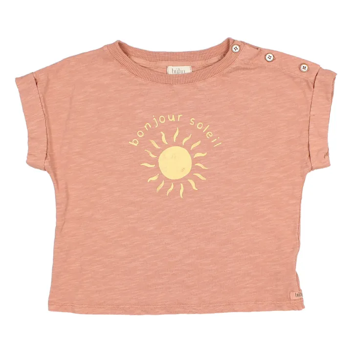 Búho T-shirt Soleil | Vieux Rose