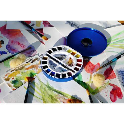 DALER ROWNEY Aquafine Aquarellfarben Travel-Set