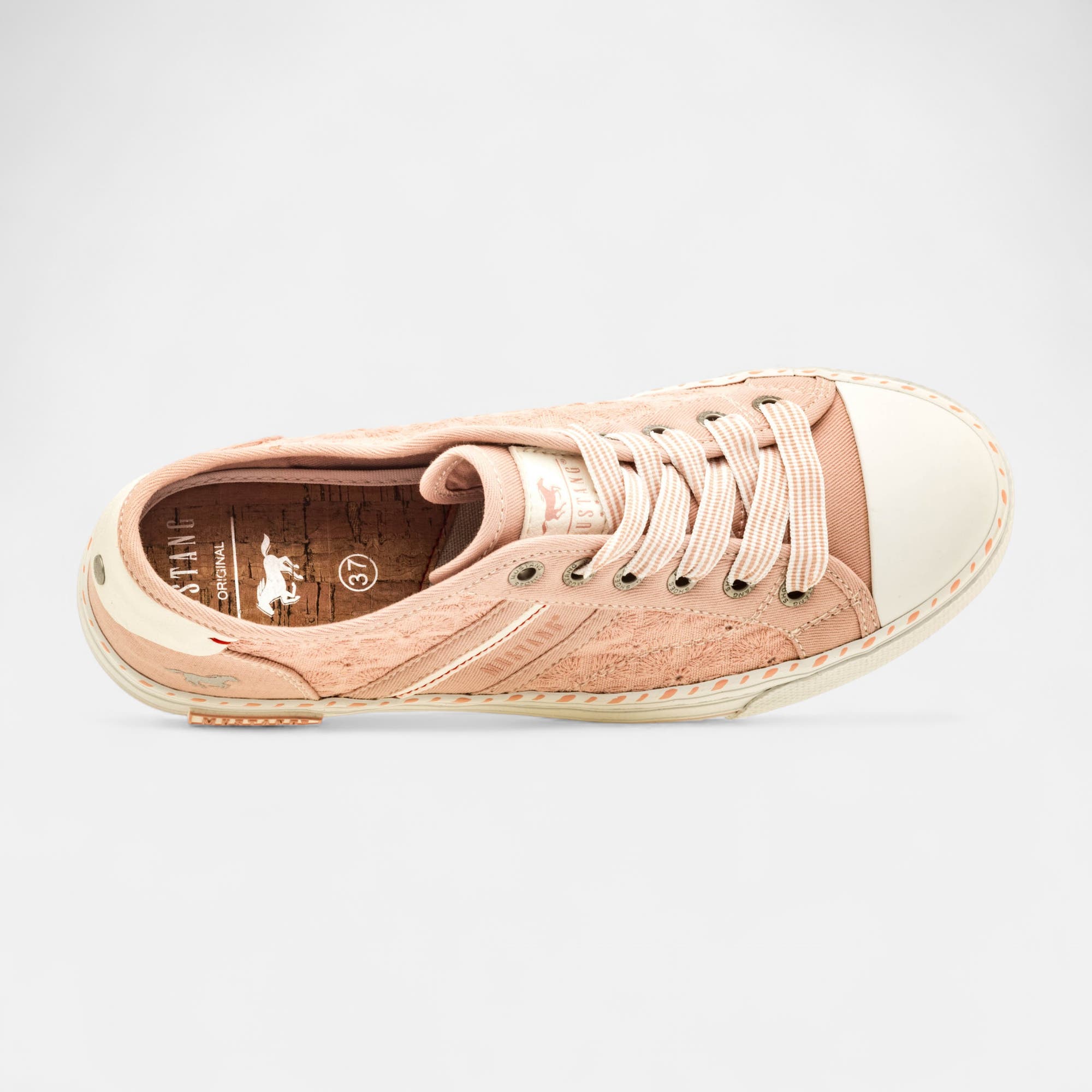 Baskets en toile Femme rose