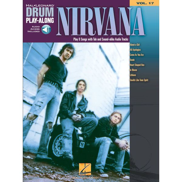 Hal Leonard Drum Play-Along Nirvana