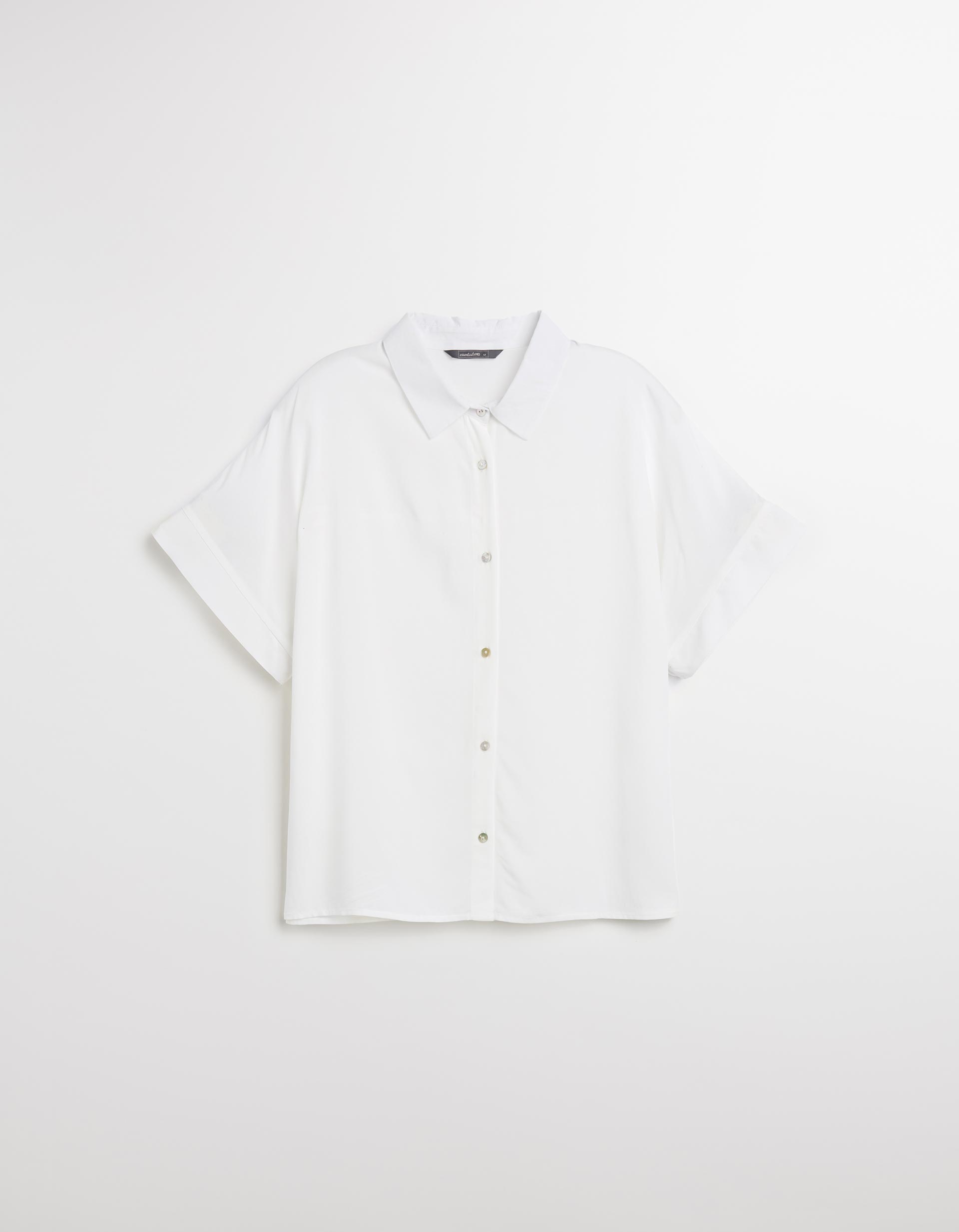 Camisa Viscose, Mulher, Bege Claro