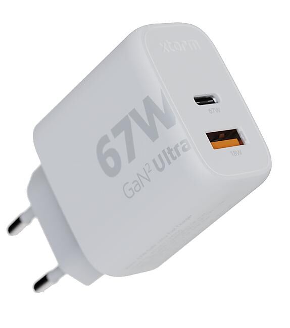 XTORM - PRISE 220V ULTRA WALL CHARGEUR 67W GaN2