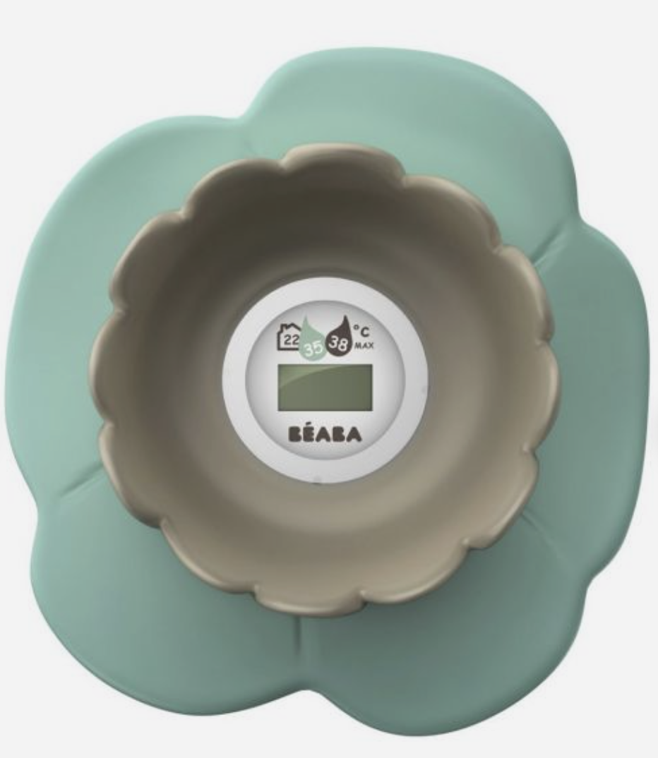 BEABA Thermomètre de bain Poudré bleu 
