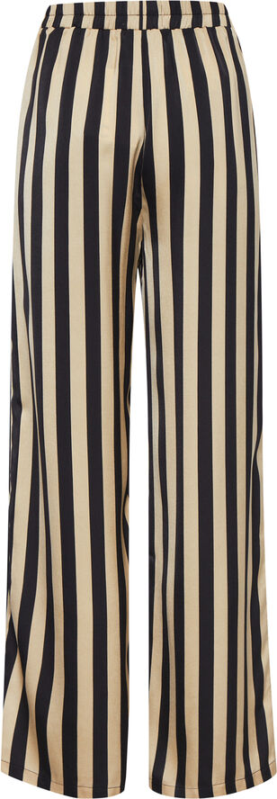 ICHI IXNALAN STRIPED PA Tannin black stripe