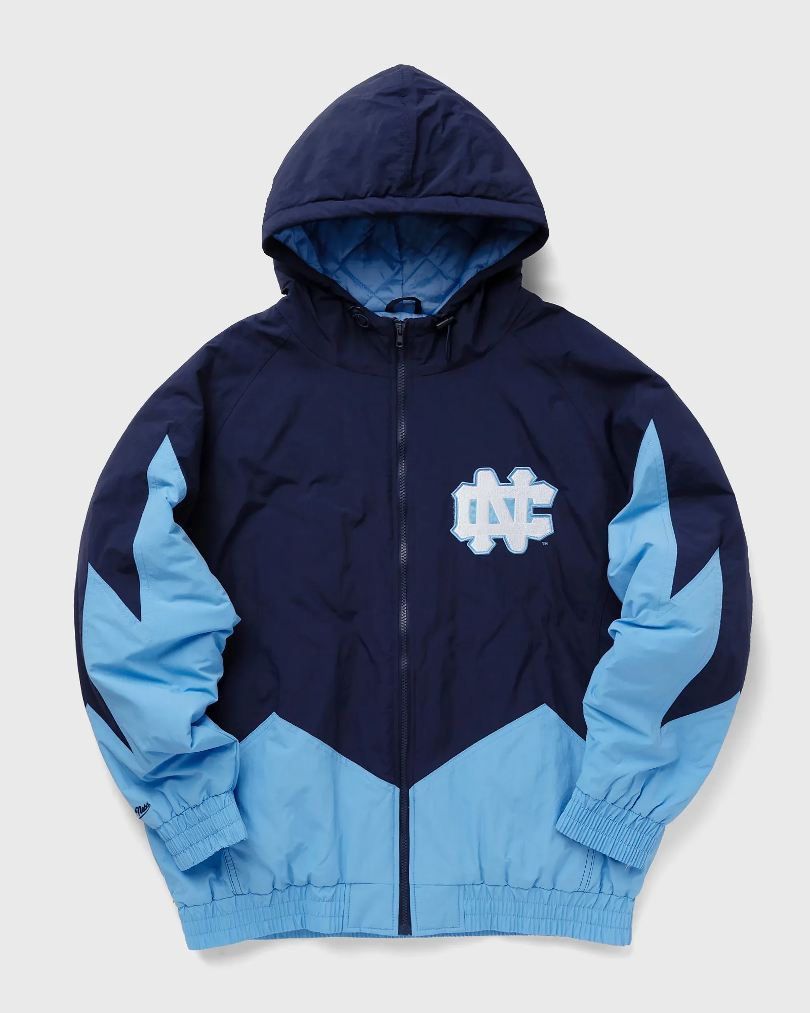 Jaqueta Mitchell & Ness NCAA Retro com Zíper Completo Carolina do Norte