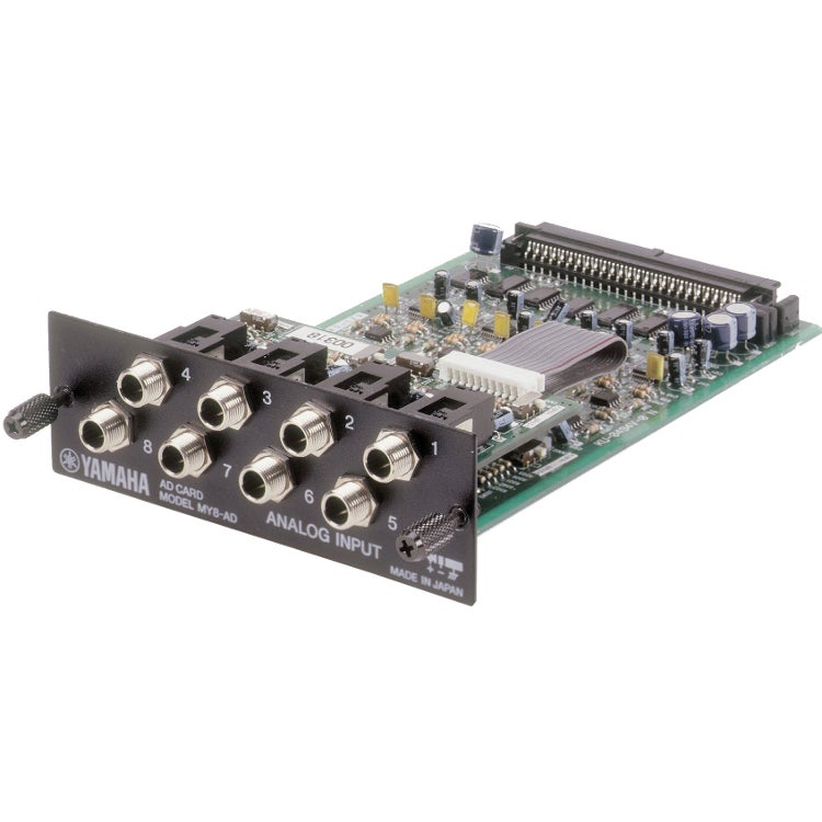 Yamaha MY8AD24 8 kanaals converter 24 bit interface kaart