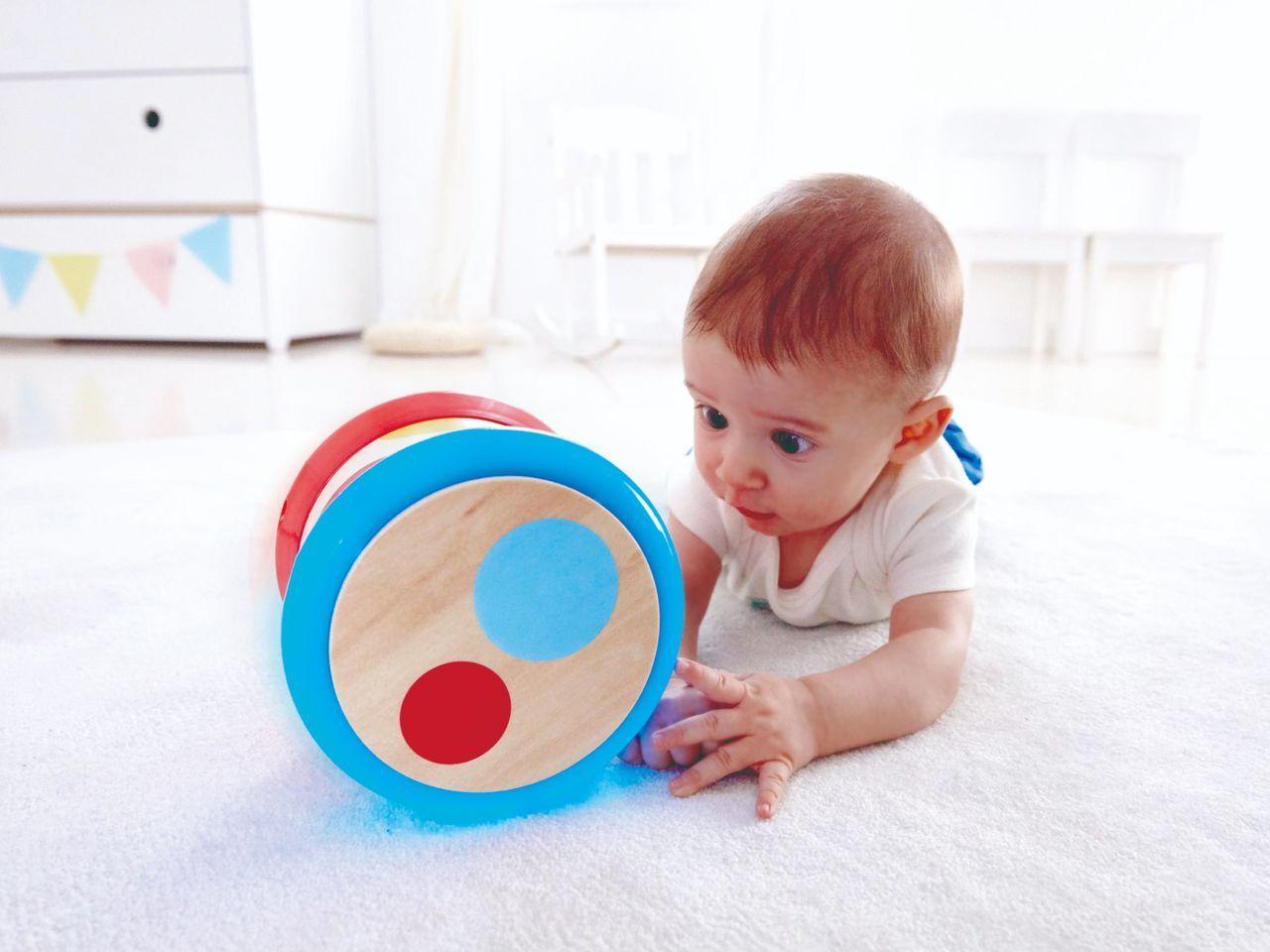 Baby-Trommel ERSTE MELODIEN in bunt