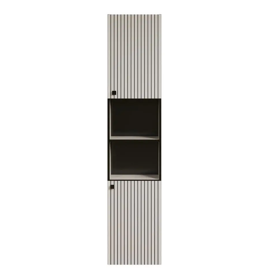 CALICOSY - Geribbelde badkamerkolom PUREBLISS - 15x122x44,5 cm