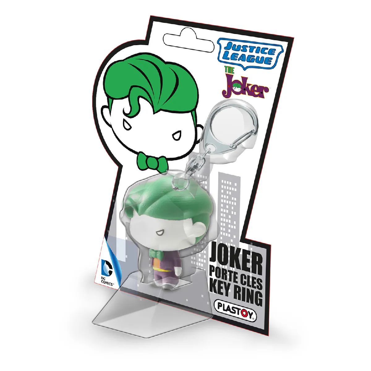 Plastoy Porte-clés Justice League - Le Joker